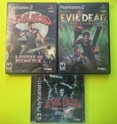 Three Evil Dead PlayStation 1 & 2 Games All Working