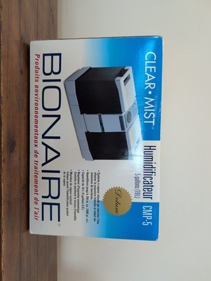 Vintage Bionaire Clear-Mist Humidifier CMP-5 Deluxe 5-Gallon NEW IN BOX