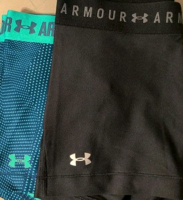 BRANDNEU: 2 Paar ''Under Armour'' Damen Kompressionsshorts in Größen - XS & S