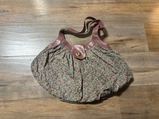 Vintage Cottage Core Floral Bag