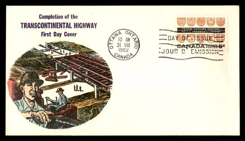 Mayfairstamps Canada FDC 1962 Trans Canada Hwy Crests First Day Cover aaw_63051