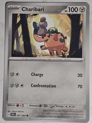 Pokemon Karte - CHARIBARI 41/64 - Nebelfabel - DE - Neu
