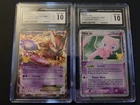 SEQUENTIAL GEM MINT 10 MEW EX 88 & GEM MINT 10 MEWTWO EX 54 CELEBRATIONS GRADED