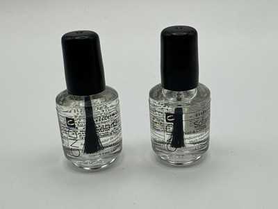 CND Essentials SOLAR OIL Lot of 2 .125 oz Nail Cuticle Conditioner Treatment New