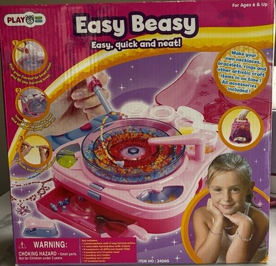 PLAYGO Easy Beasy Kids' Craft Kit Jewelry Making Set MPN 3406G