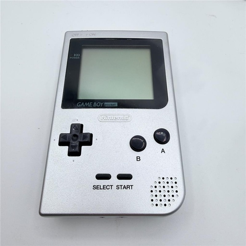Nintendo Game Boy Pocket - Silver – Working Handheld Console MGB-001 Great Cond.