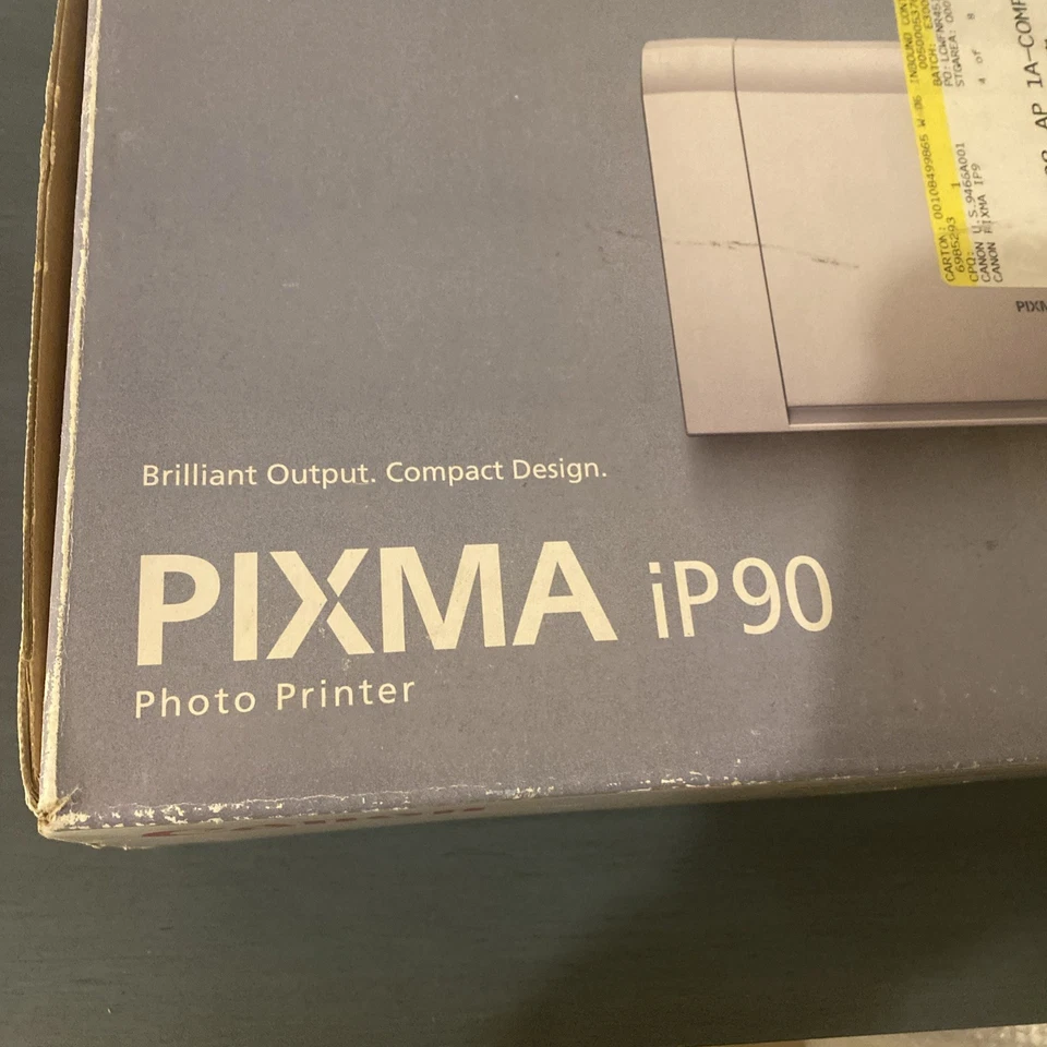 CANON PIXMA iP90 Printer Portable Mobile Color Inkjet - Image 2 of 4