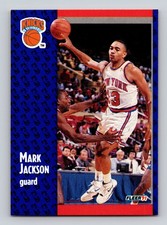Mark Jackson New York Knicks 1991 Fleer #137