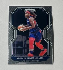 2021 Panini Prizm WNBA Myisha Hines-Allen #40 Washington Mystics 