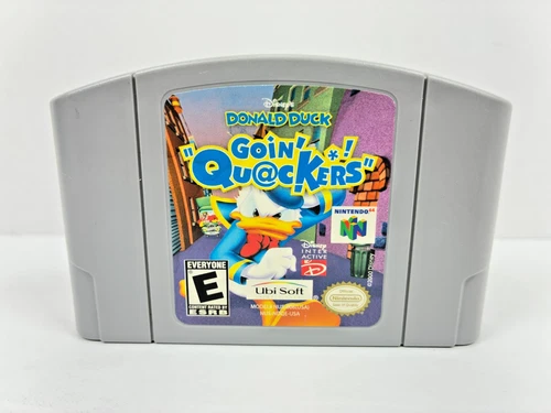 N64: Donald Duck Goin’ Quackers *CART ONLY & FREE SHIPPING*