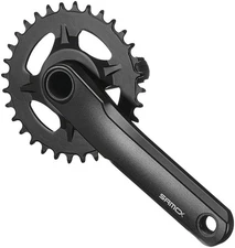 Samox TAM38J Crankset - 135mm, 11-Speed, 30t, Direct Mount Samox, 24mm CrMo Cran
