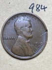 1910-S LINCOLN WHEAT CENT, low mintage date, "Fine" condition #984