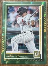 2025 Donruss Baseball Nick Yorke #37 Rated Rookie Green Laser Pirates MLB 