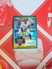 2018 Topps Chrome Base Green Refractor Didi Gregorius /99