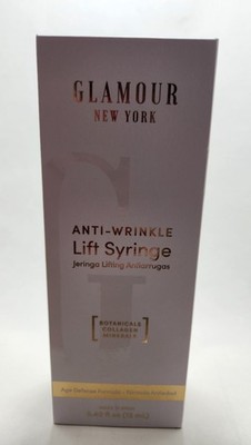 Glamour New York Anti-Wrinkle Lift Syringe Age Defense 0.40 fl oz (12 mL) SEALED