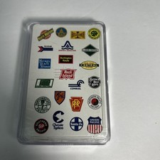 North American Railroad Logo Playing Cards NIB