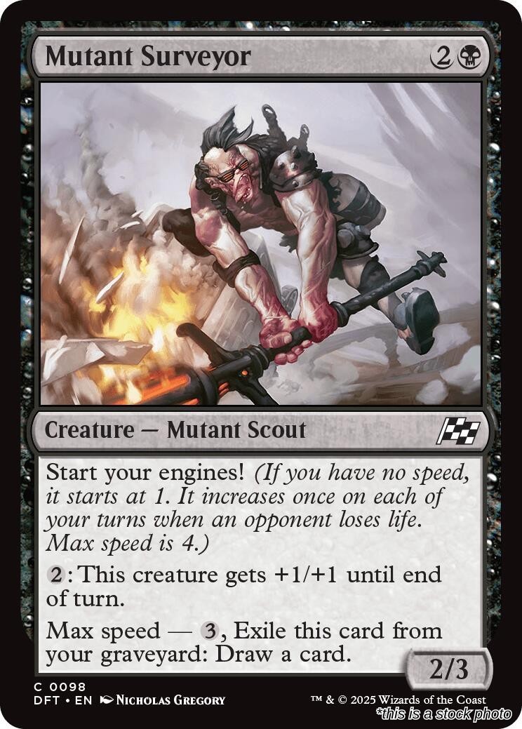 Mutant Surveyor DFT 98 MTG Aetherdrift Common EN NM