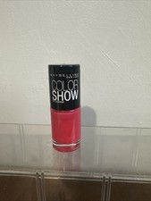 Image of Maybelline New York Color Show Nail Polish 428 Vivid Rose 7ml Brand New