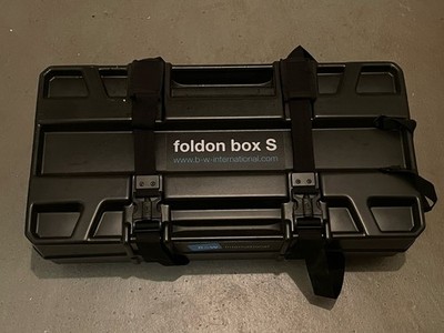B+W Foldon Box S - Brompton Faltrad - Transportkoffer - Rollen - TOP Zustand !