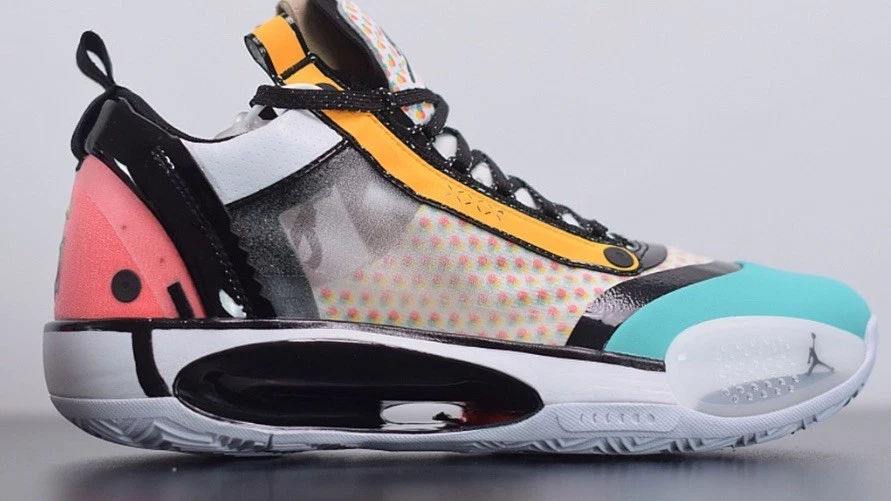 Nike Air Jordan 34 XXXIV Low Guo Ailun Pop Art Comic Talla 12 CZ7748-100 3 4 11 5 Foto 2 de 4