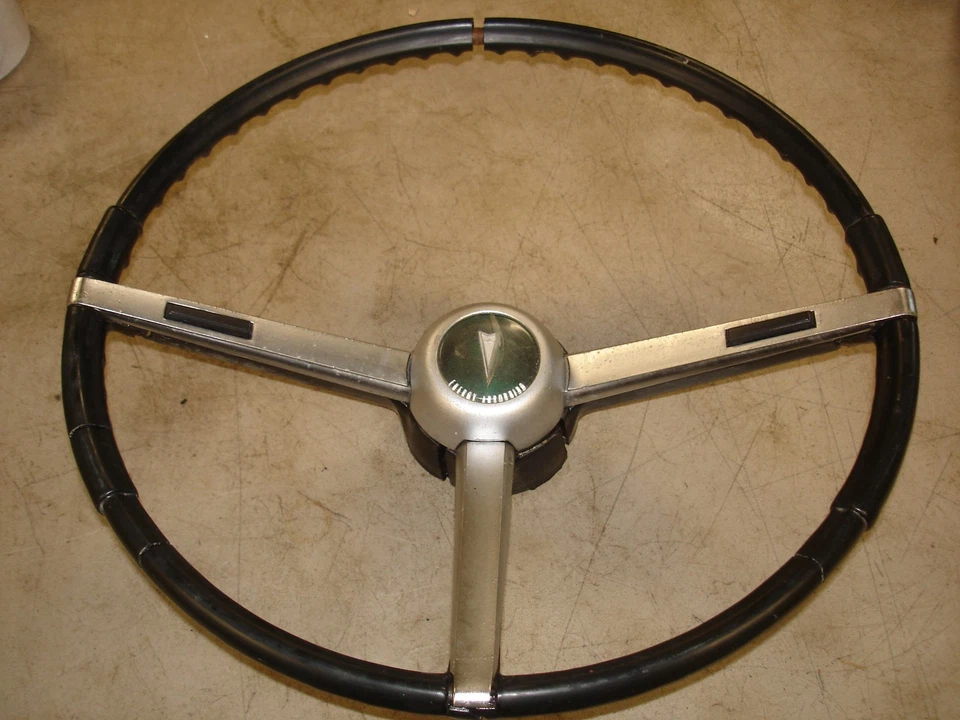 Pontiac GTO 1967 1968 LeMans Tempest conjunto de volante negro GM OEM Foto 2 de 4