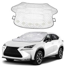 Windshield Cover for Ice and Snow Heavy Duty 4 Layers Protection Large