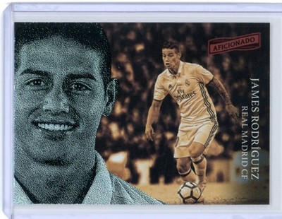 2016-17 PANINI AFICIONADO SOCCER BASE JAMES RODRIGUEZ #44