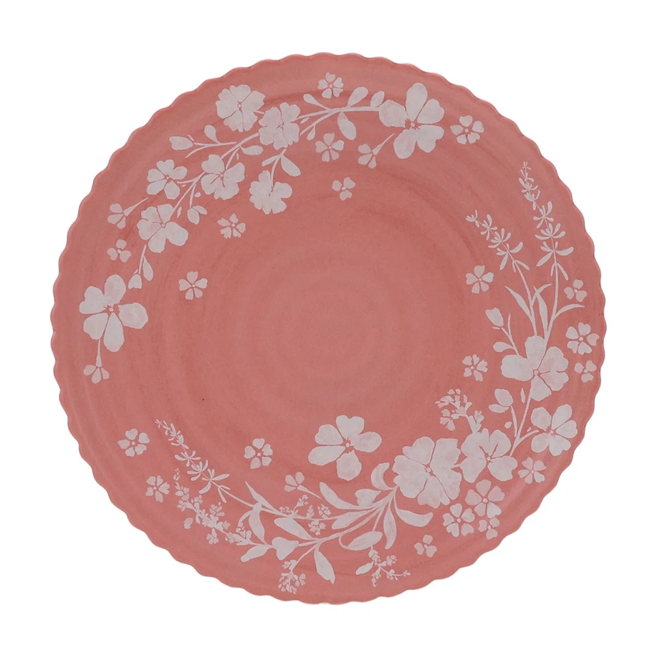 Juego de Vajilla Pioneer Mujer Margarita Melamina Floral Rosa Nuevo 12 Piezas Foto 3 de 4