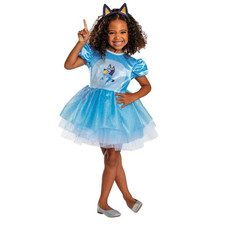 Toddler Classic Bluey Bluey Dress Costume - Morris Costumes