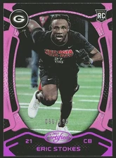 2021 Panini Certified #155 Eric Stokes Mirror Pink #/199 SN,RC