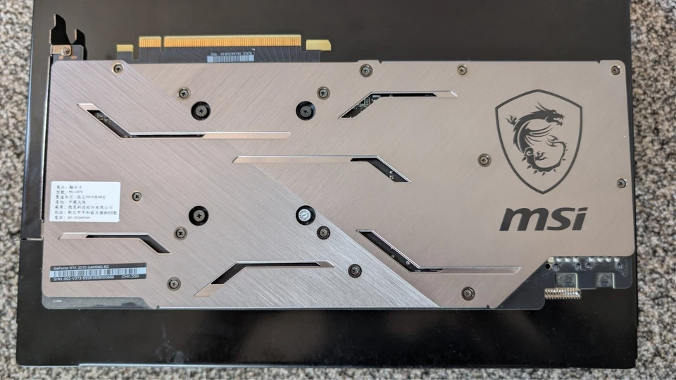 MSI GeForce RTX 2070 8GB TWIN FAN RAY-TACING TECHNOLOGY - Image 3 of 3