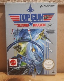 Nintendo NES - TOP GUN THE SECOND MISSION - Mattel Pal A ITA - Completo Testato