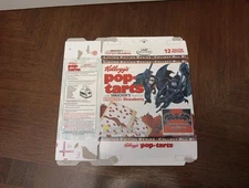 Vintage 1997 Kellogg's Pop-Tarts Frosted Strawberry Box Batman & Robin Movie
