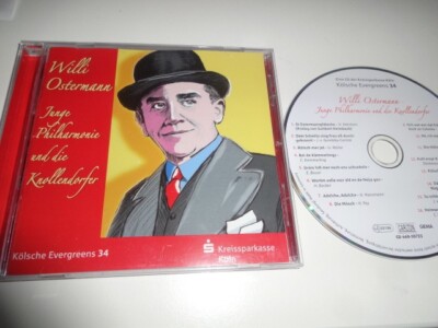 ALBUM CD KSK KÖLN KÖLSCHE EVERGREENS 34 WILLI OSTERMANN Junge Philharmonie