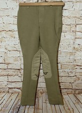 TuffRider Children's Cotton Pull-On Jodhpurs Children Size 10 Light Tan K 
