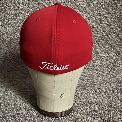 47 Brand Hat Titleist Washington Nationals Mens Large Red Flex Fit
