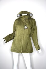 Gerry Insulated Seam Sealed Hooded Parka Sz S Green Waist Belt