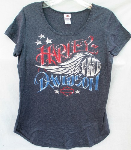 Harley Davidson Women's T-Shirt Red 