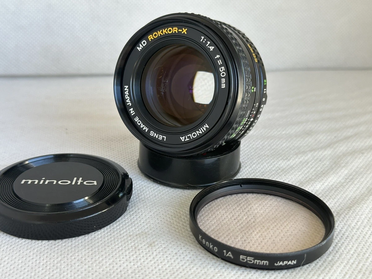 Minolta MD f/1.4 Lenses 50mm Focal for sale | eBay