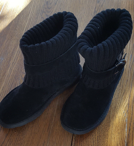 Sonoma Suede Fold Down Sweater Boots 