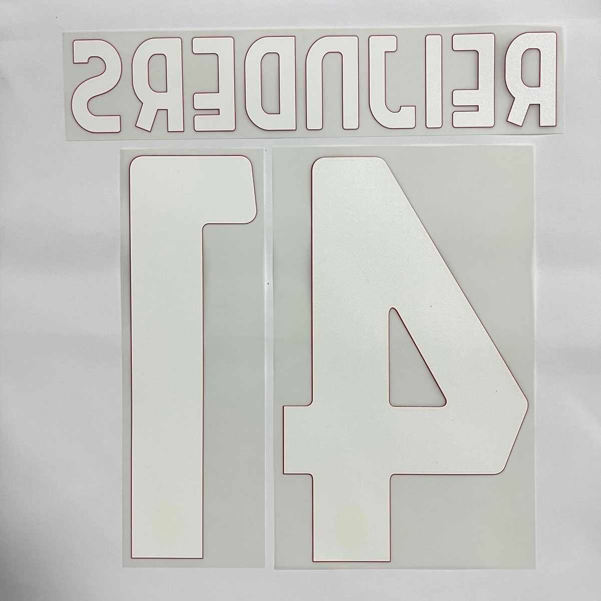 Official REIJNDERS #14 AC MILAN Away 2024-25 PRINT Stilscreen | eBay