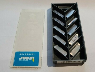 DGR 3100JS 6D IC308 ISCAR *** 10 INSERTS *** FACTORY PACK ***