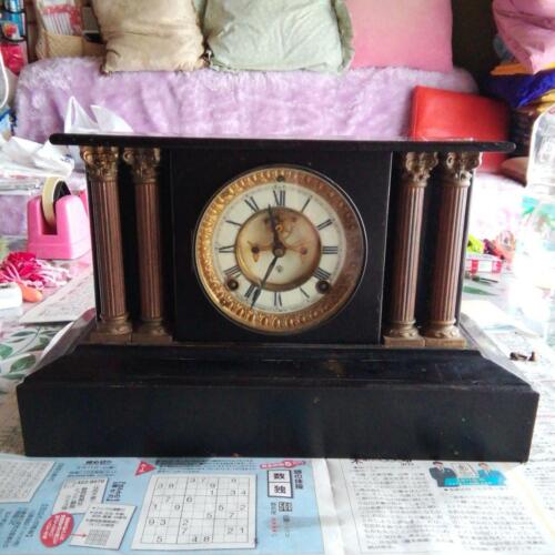 Antique Ansonia Table Clock Good Condition - Picture 1 of 10