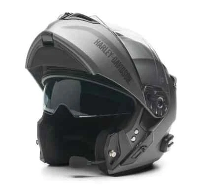 HARLEY-DAVIDSON Harley Davidson Outrush R Grey Modular Bluetooth Helmet 98101-22EX