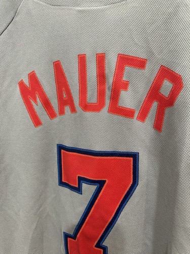 MLB Minnesota Twins Joe Mauer Majestic Batting Practice Jersey - Large - Picture 7 of 8