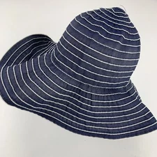 Capelli New York Faded Yellow Sun Cap Hat Fitted One Size Womens