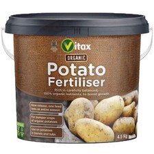 Vitax Organic Potato Feed Plant Fertiliser Vegetable Root Onion Food 4.5kg