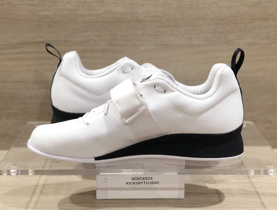 Adidas Adipower Levantamiento de Pesas II Zapatos de Gimnasio Blanco GZ5953 Hombres Talla 10 Foto 4 de 4