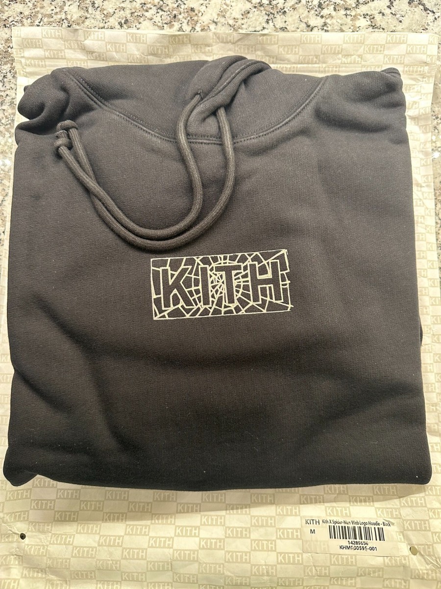 kith ボックスロゴ HOODIE パーカー ブラック Lサイズ｜メンズ 
