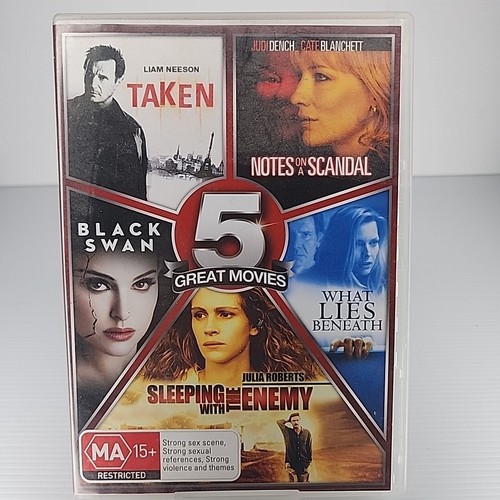 Taken / Notes On A Scandal / Black Swan / What Lies Beneath / Sleeping Enemy DVD - 第 1/2 張圖片